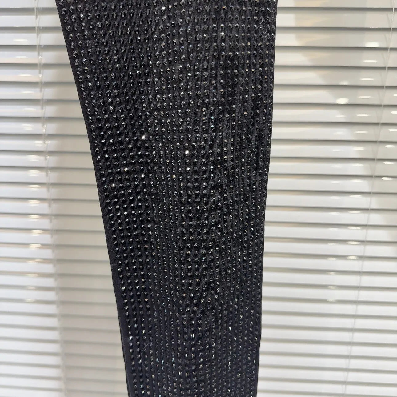 Blingbling Full Diamonds Hot Drilling Slimming Bottom Pants New Spring Autumn Spice Girls Ankle-length Skinny Women Leggings