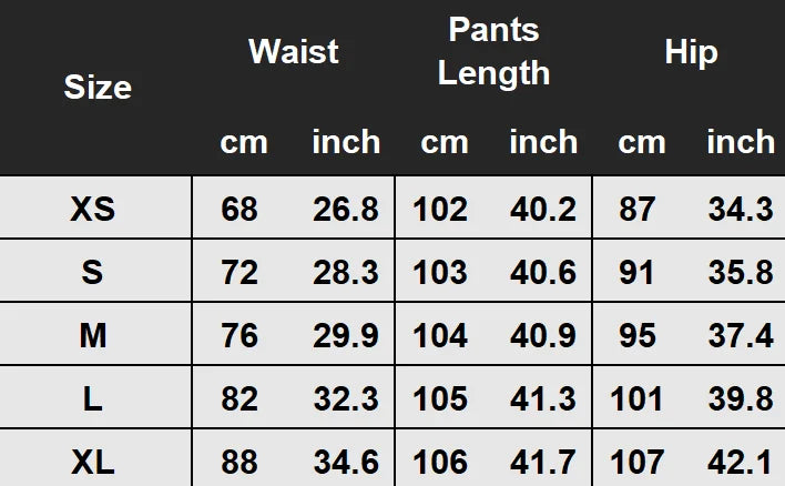 Denim Pants High Stretch Slim Fit Y2K Streetwear Spring