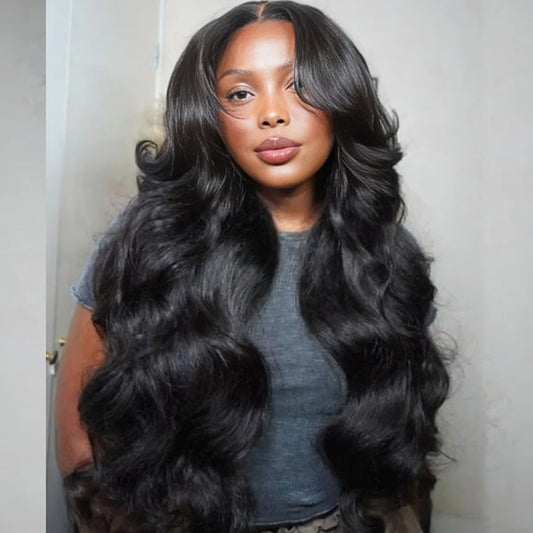 Brazilian Body Wave Human Hair T Part Lace Wig For Women
