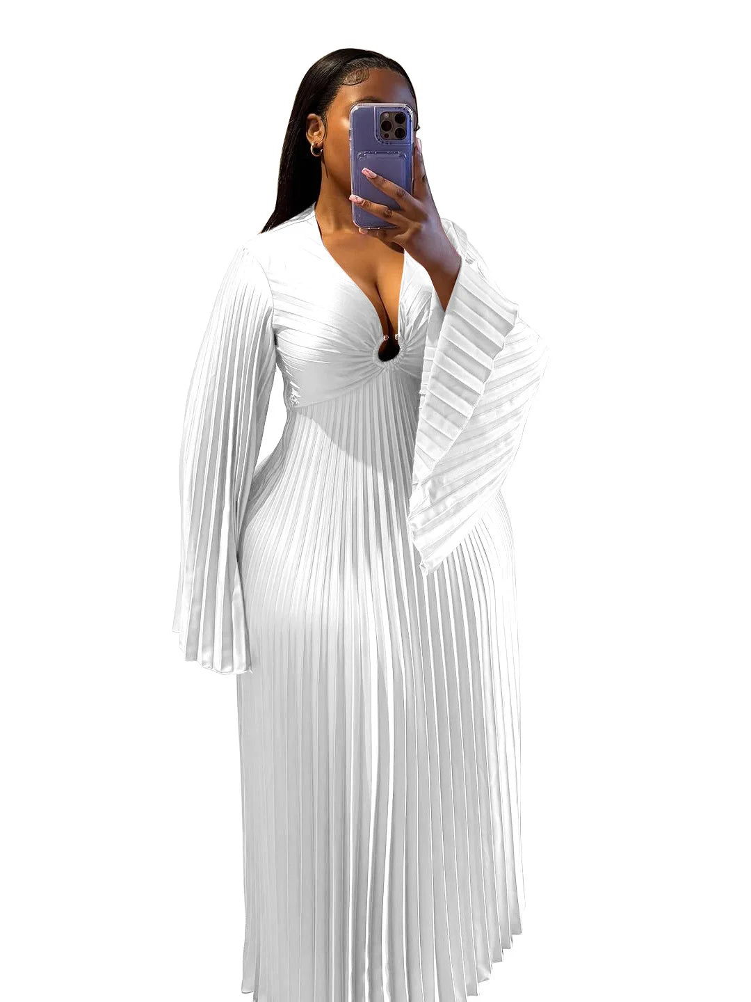Elegant African Wedding Maxi Kaftan Dress for Women