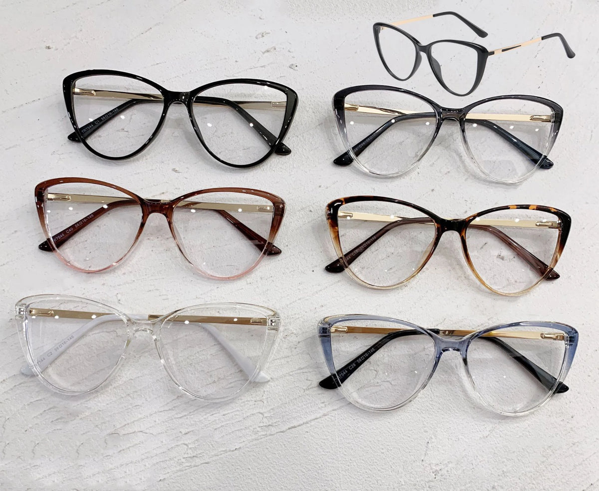 Gradient Frame Fashion Glasses
