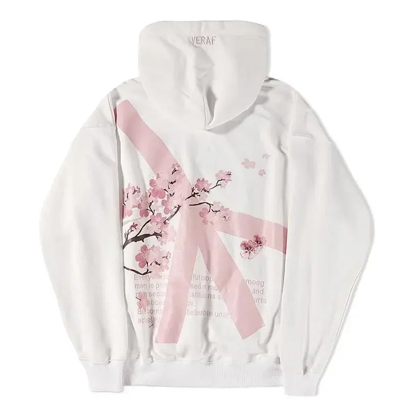 Oversized Y2K Cherry Blossom Jacket