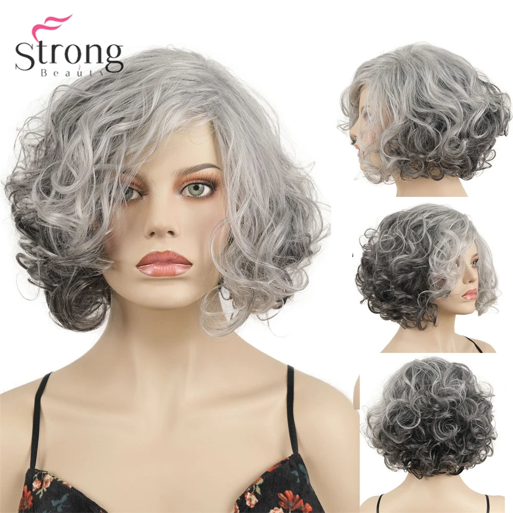 Capless Red Short Pixie Cut Natural Synthetic Wig For Women