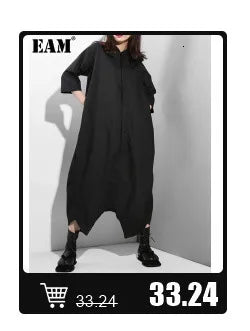Black Pleated Asymmetrical Collar Sweatshirt for Women