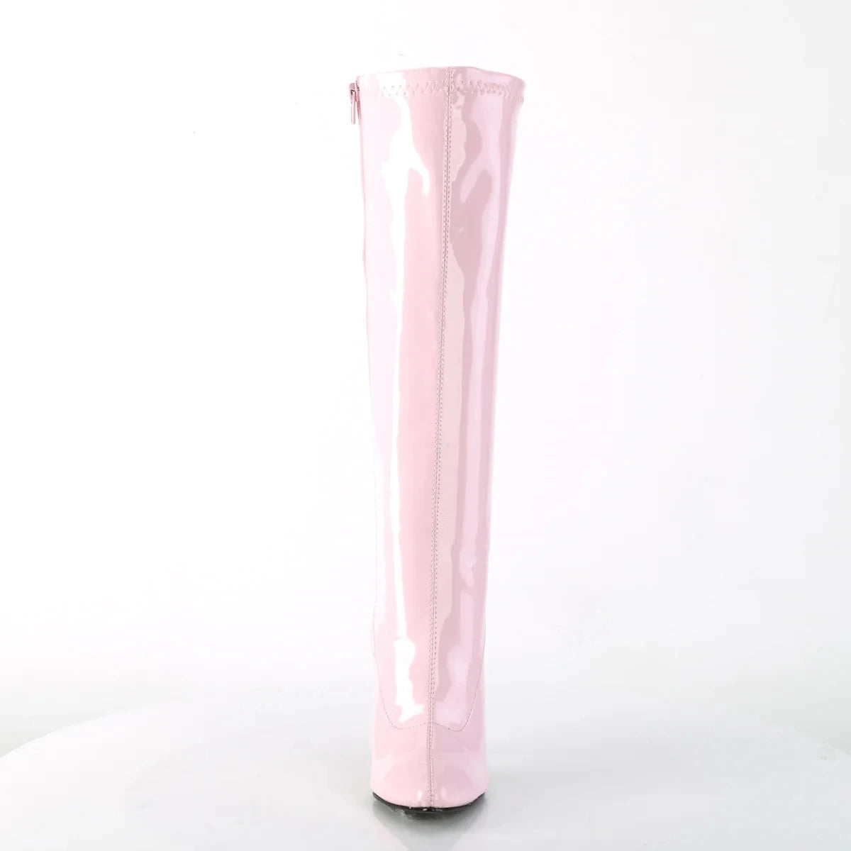 Patent Leather Stiletto Knee High Boots