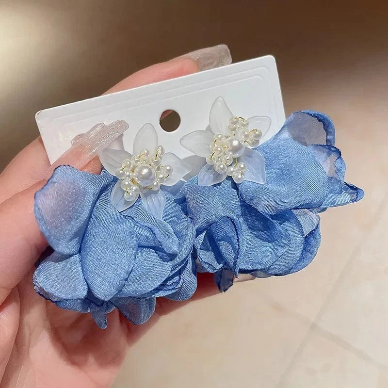 Tassel Crystal Earrings Luxury Design Temperament Jewelry Wholesale