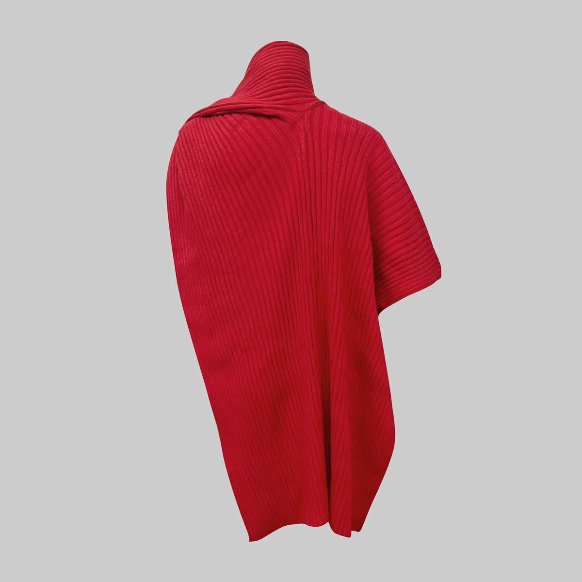 Gymystars High Neck Women's Sweater Solid Color Turtleneck Pullovers Fashion New Loose Asymmetric Split-Joint Casual Female Tops