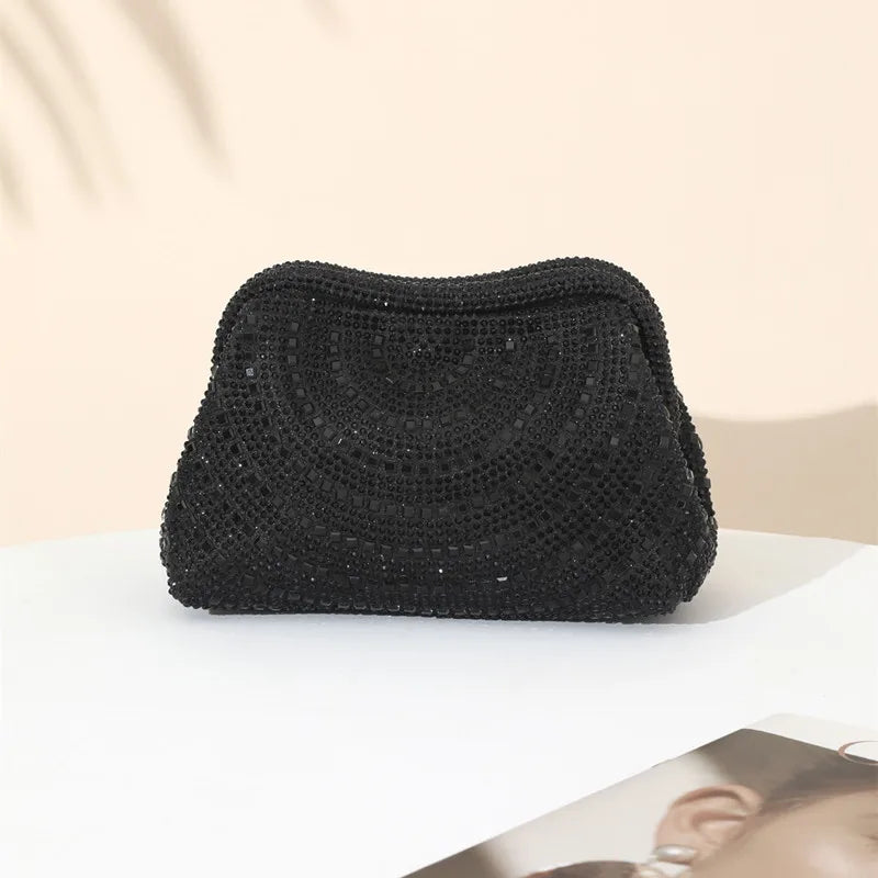 Rhinestone Evening Clutch Bag