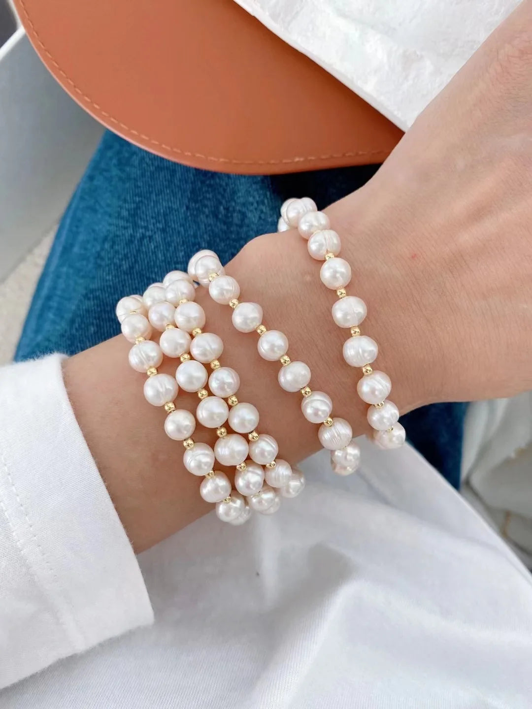 Freshwater Pearl Bracelet Set