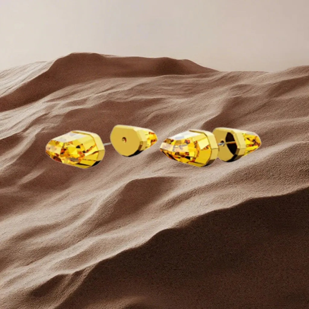 Luminous Gold Plated Zirconia Pendant Necklace for Women
