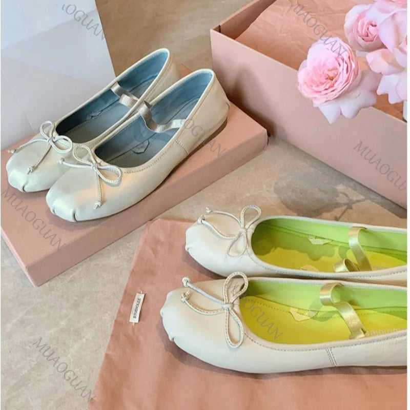 Butterfly Knot Ballet Flats