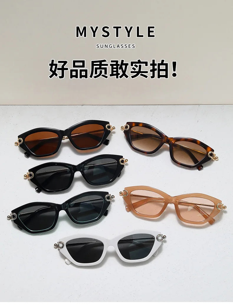 Knot Detail Cat Eye Sunglasses