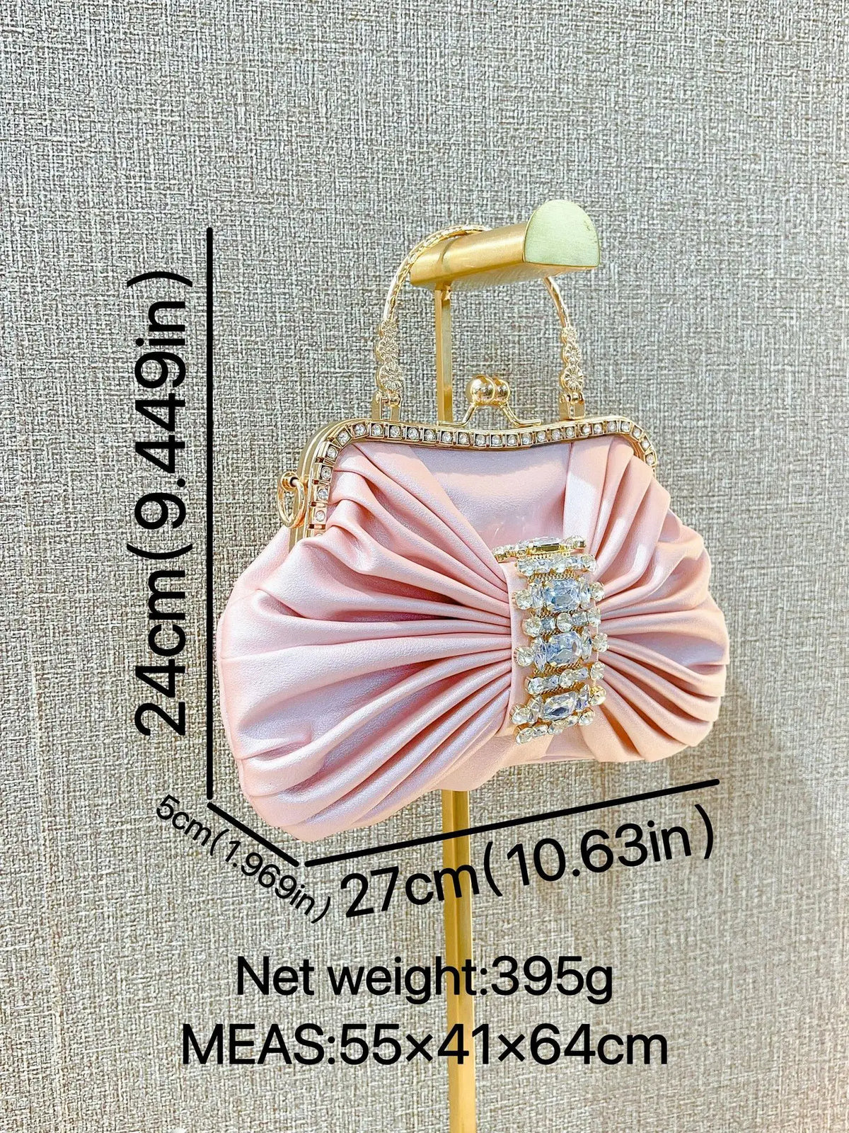New Dinner Women's Bag Luxury Brand Fashion Handmade Diamond Women's Handbag Shiny Banquet Mini Shoulder Bag High Quality