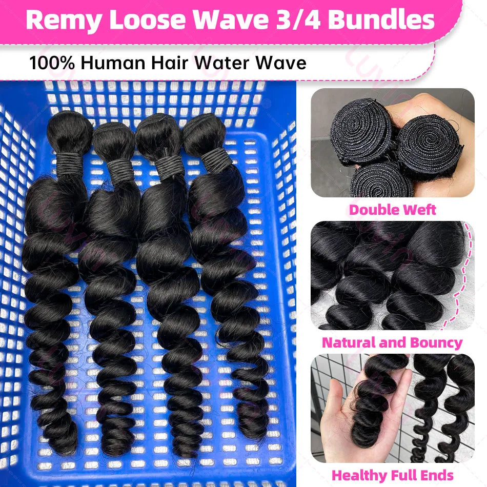 Long Deep Wave Hair Extensions