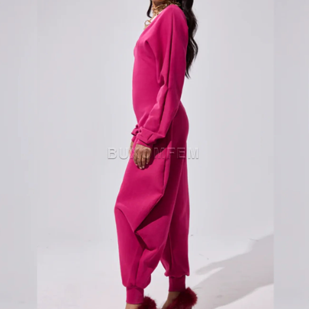Stretch Nylon Spandex Jumpsuit