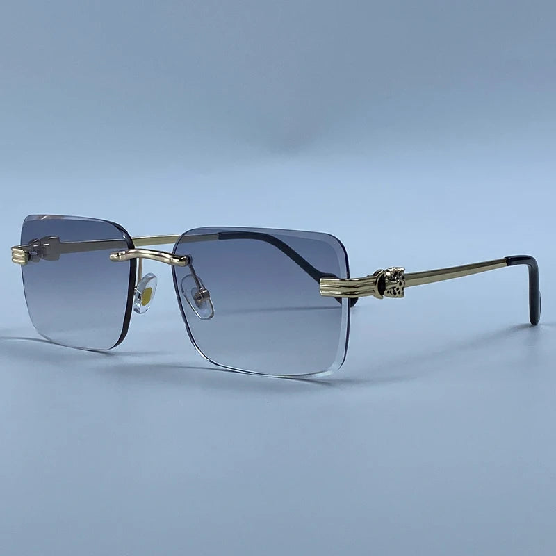 Rimless Photochromic Sunglasses