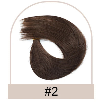 Straight Keratin Fusion Human Hair Extensions for Women