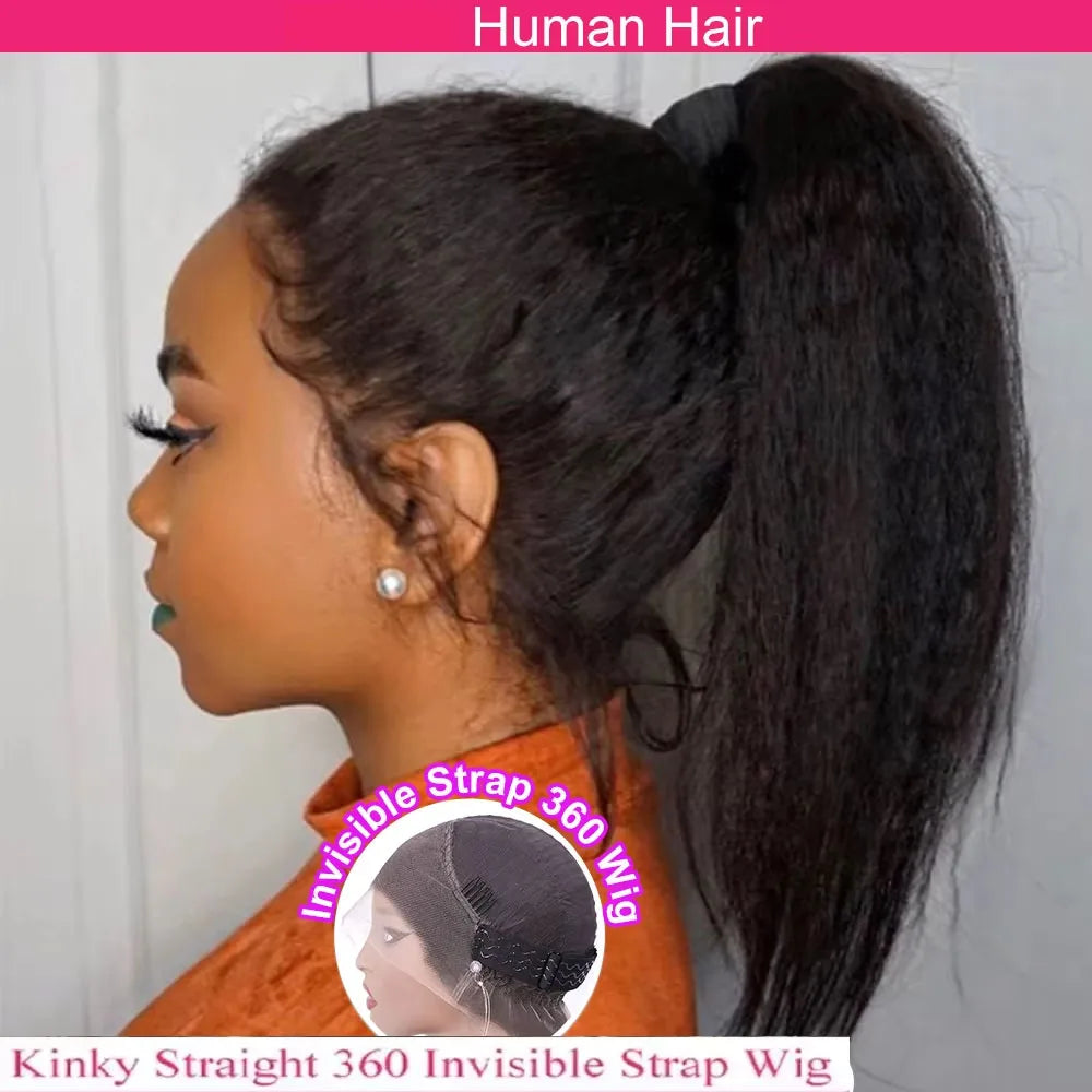 Adhesive Free Kinky Wig