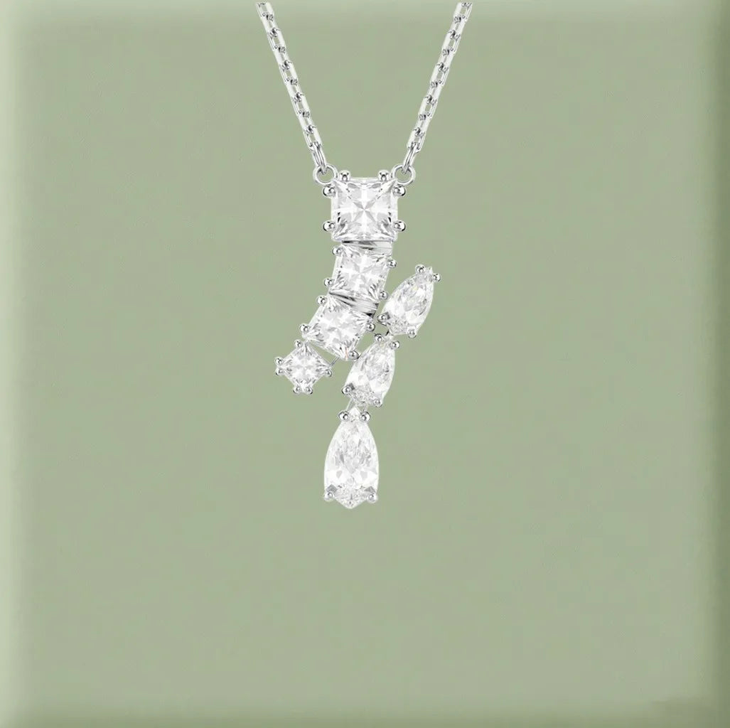 Elegant Austrian Crystal Statement Jewelry Set for Women