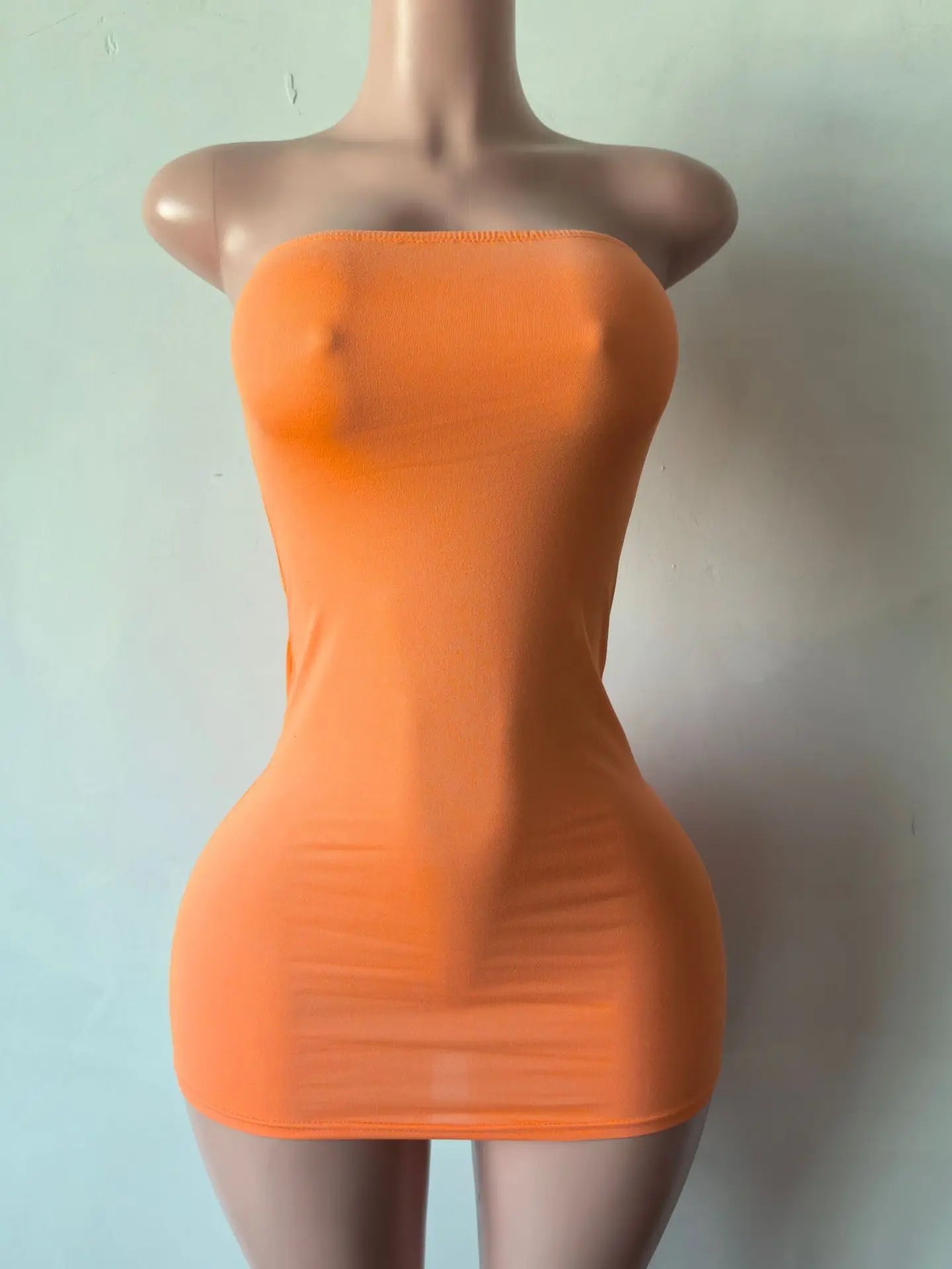 Off Shoulder See Through Bodycon Mini Dress for Women