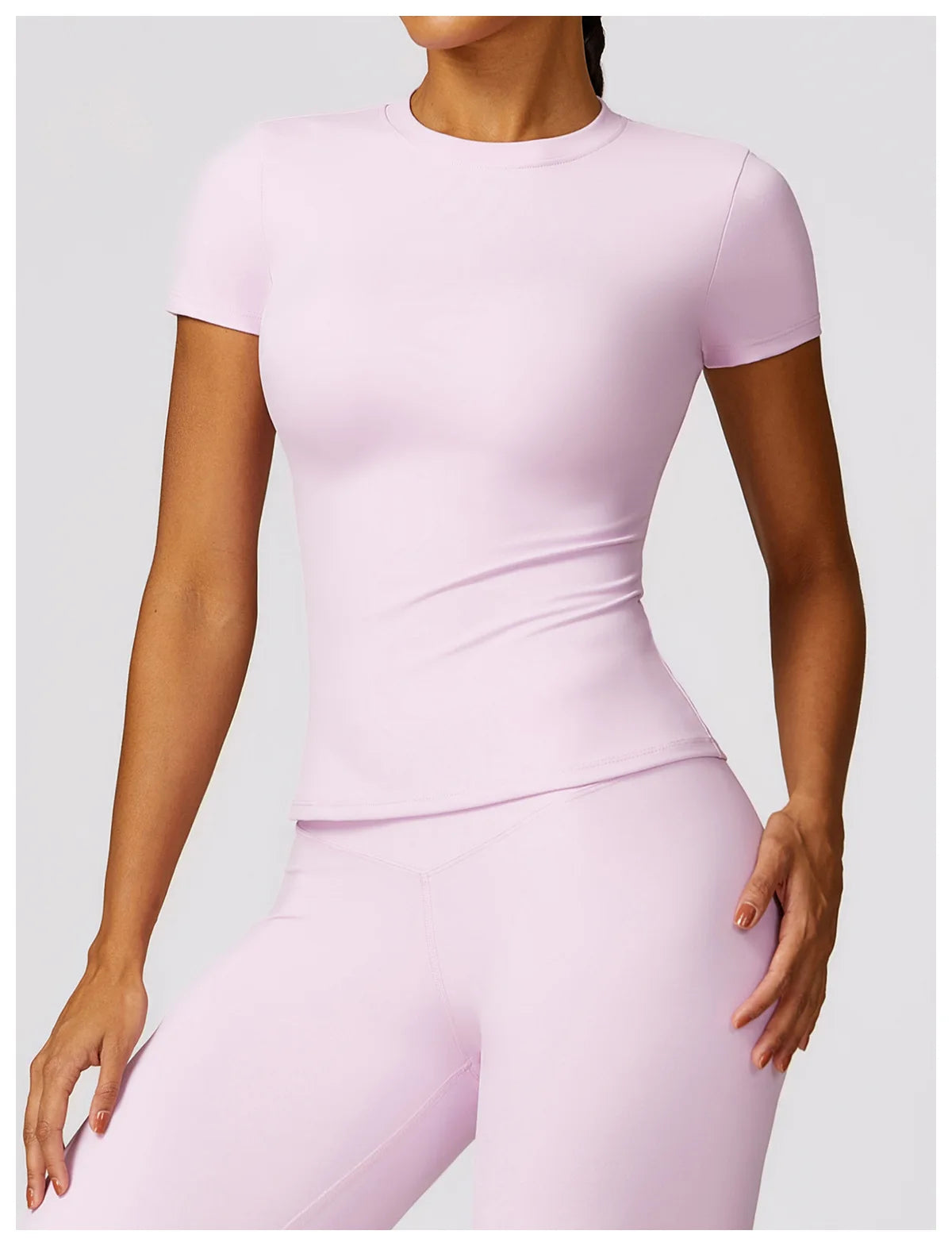 Casual Streetwear Two Piece Crop Top and Bodycon Pants Set for Women