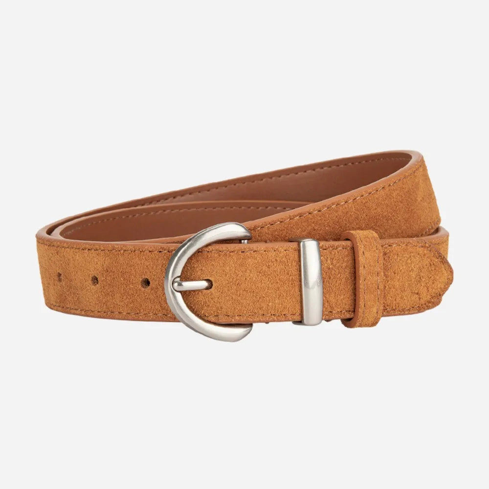 Retro Style Suede Belt