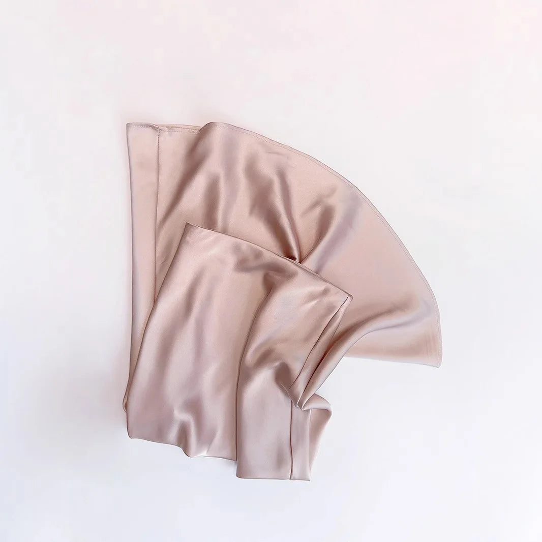 Chic Solid Color High-Waisted Fishtail Skirt for Women