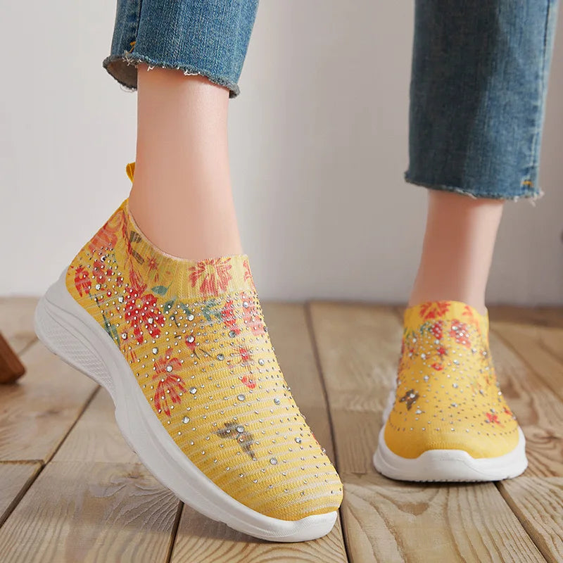 Shoes women 2025 new fashion fashion match color breathable single shoes women's shoes casual running shoes