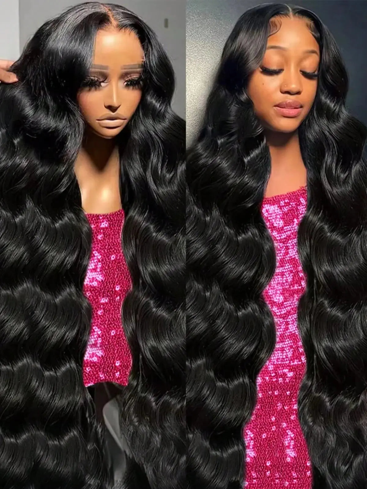 Glueless Body Wave Brazilian Human Hair Wig Pre Plucked For Women