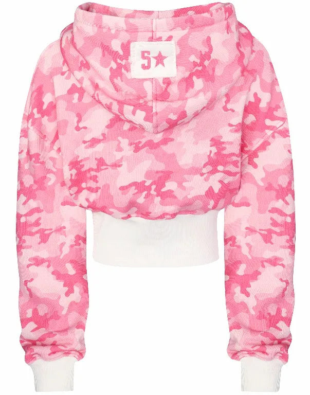 Gothic Women Camouflage Tie Dye Hoodie Sweatpant Y2K Clothes Letter Embroidery Retro Oversized Cropp Sweatshirt Casual Pants Set