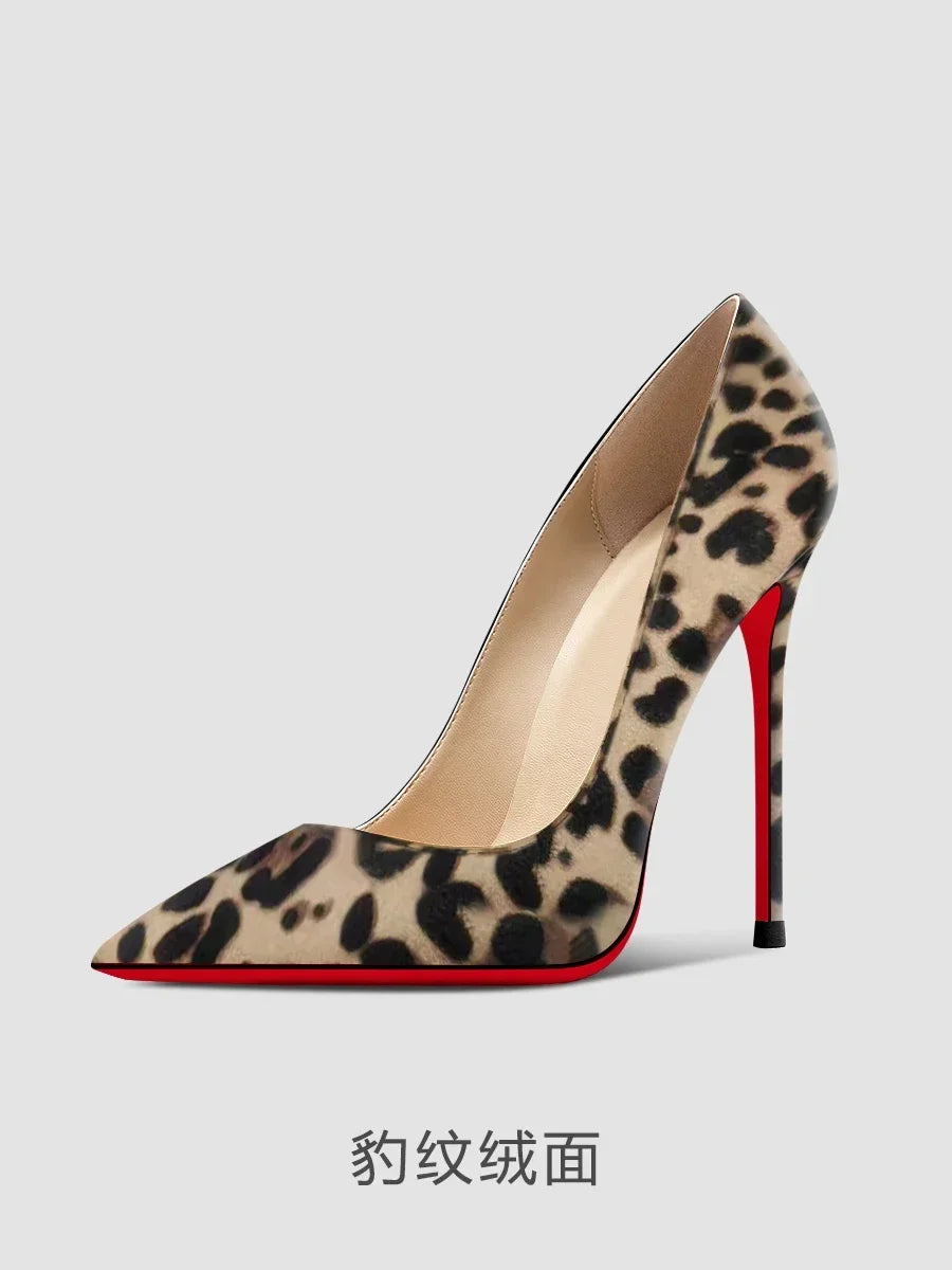 Pointed Toe Super High Stiletto Heel Pumps for Women