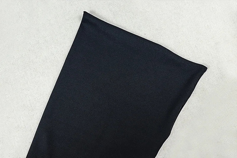 Backless Maxi Dress With Ribbon Decoration and Half Sleeve for Women