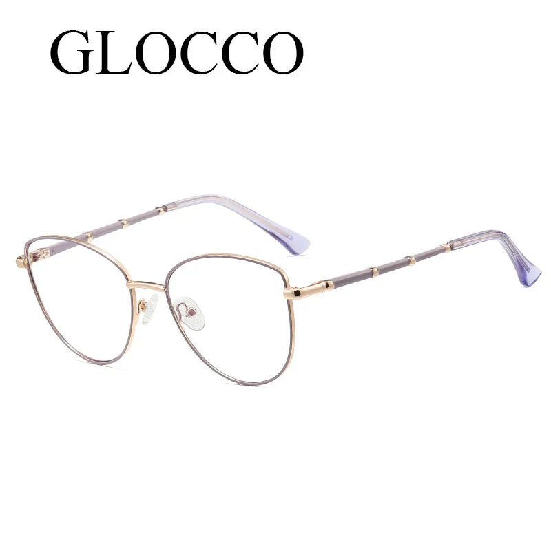 Spring Hinge Cat Eye Prescription Glasses for Women