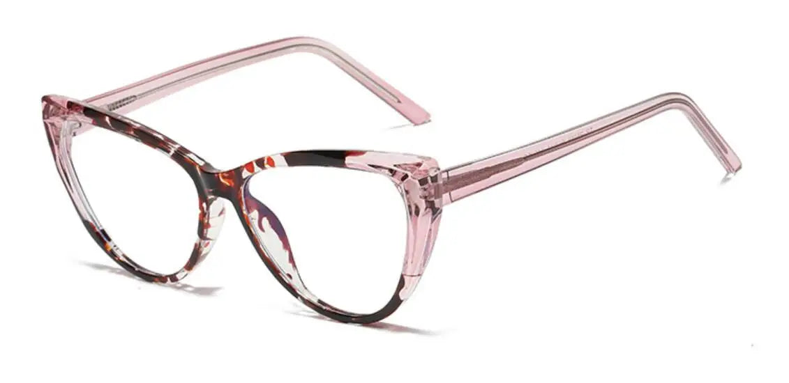 Stylish Transparent Cat Eye Reading Glasses for Women