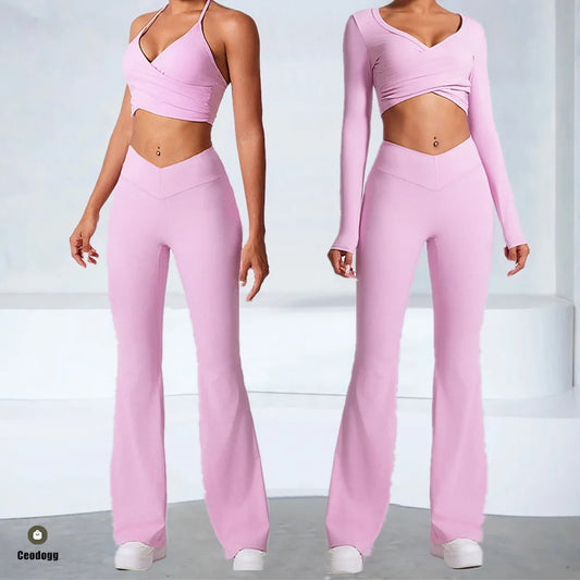Breathable Two-Piece Yoga Set