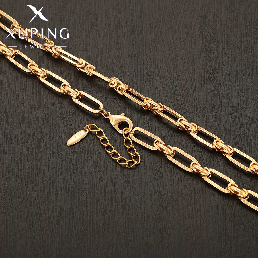Gold Tone Chain Necklace for Women