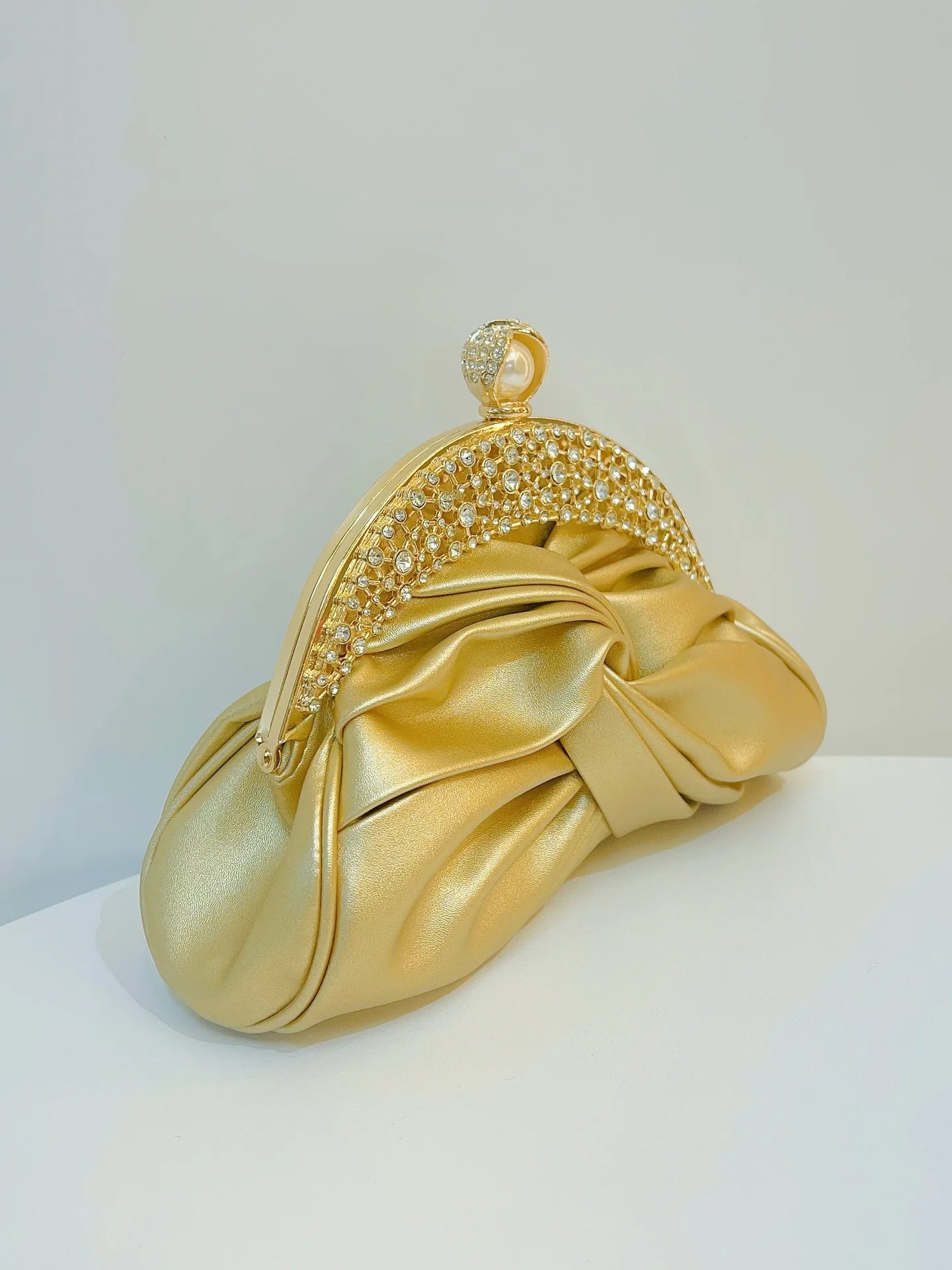 Luxury Women  Fashion Design Handbags Sparkling Banquet Clutch Bag Inlaid With Rhinestone Chain Shoulder Bag Party Dinner Bag