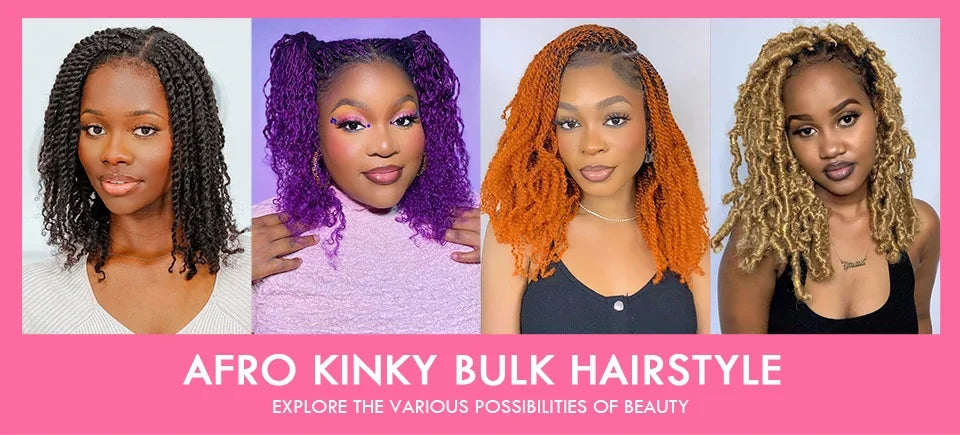 Short Kinky Curly Wig With Bangs And Mixed Highlights For Women