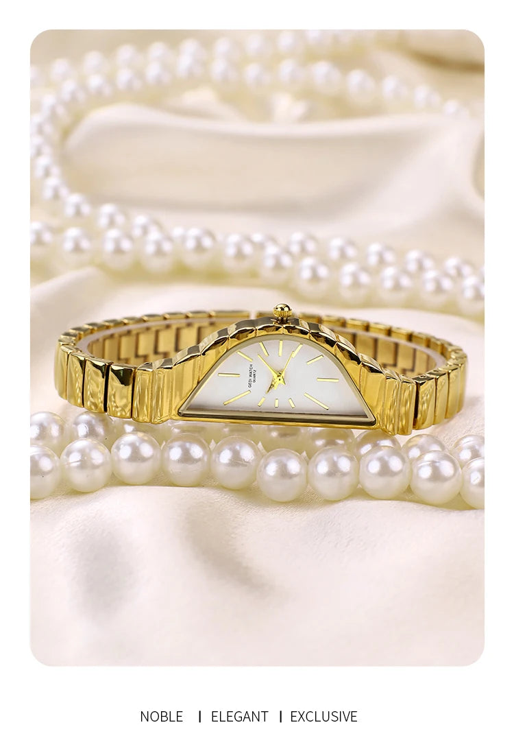 Vintage Irregular Case Quartz Watch