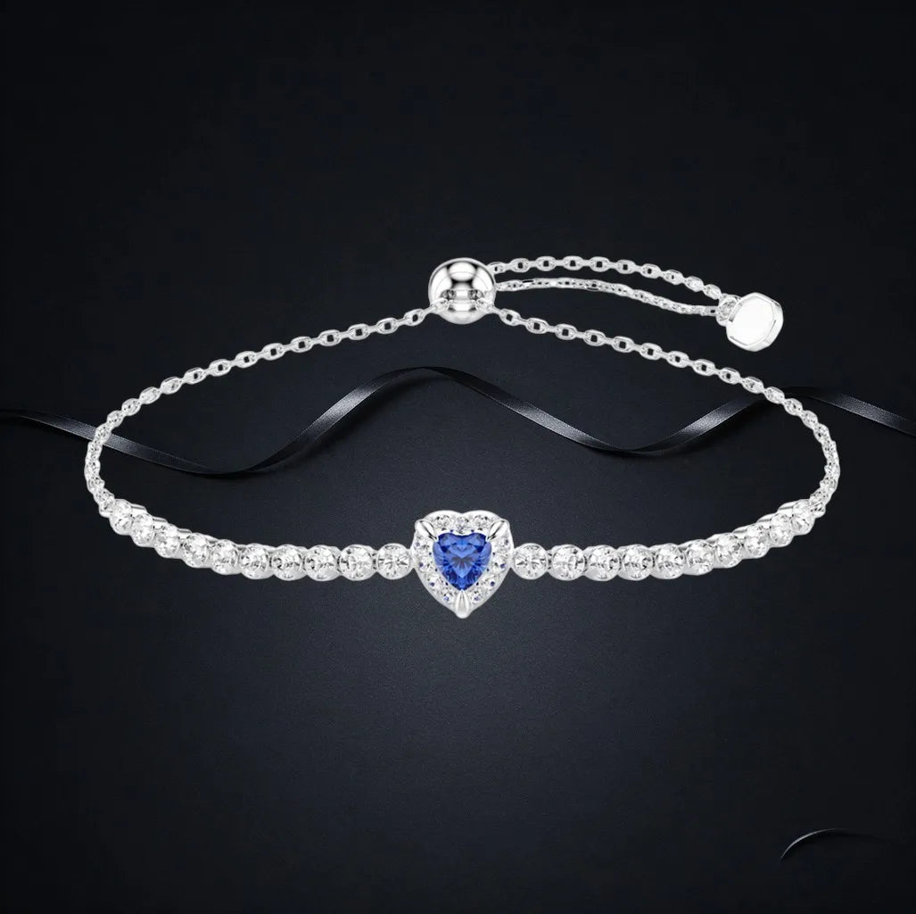 Faceted Crystal Necklace And Earrings