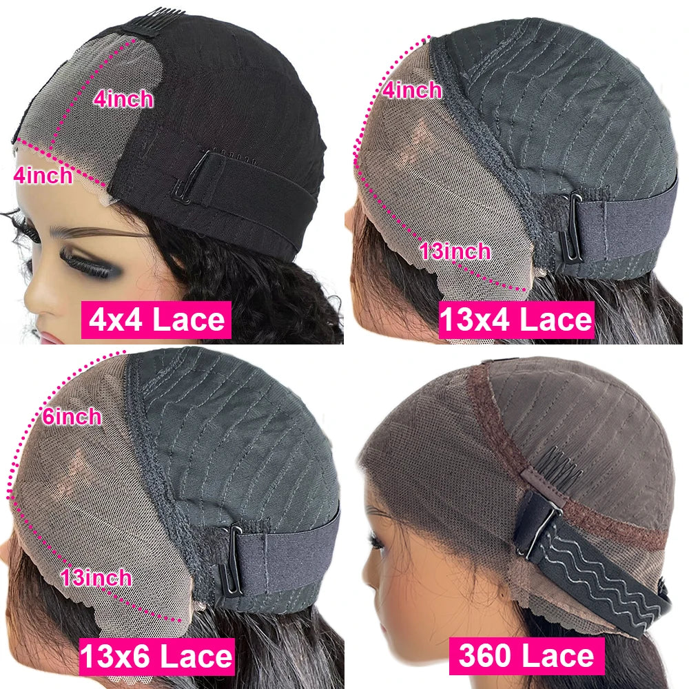 Silky Straight 400 Density Glueless HD Lace Frontal Preplucked Wig for Women