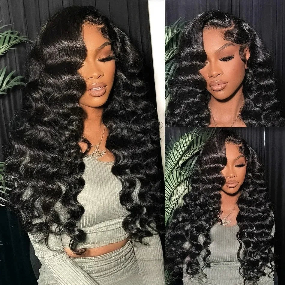 Deep Wave Lace Front Human Hair Wig