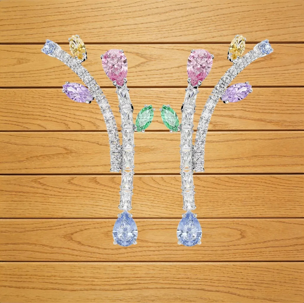 Dazzling Crystal Bridal Jewelry Set with Necklace for Women