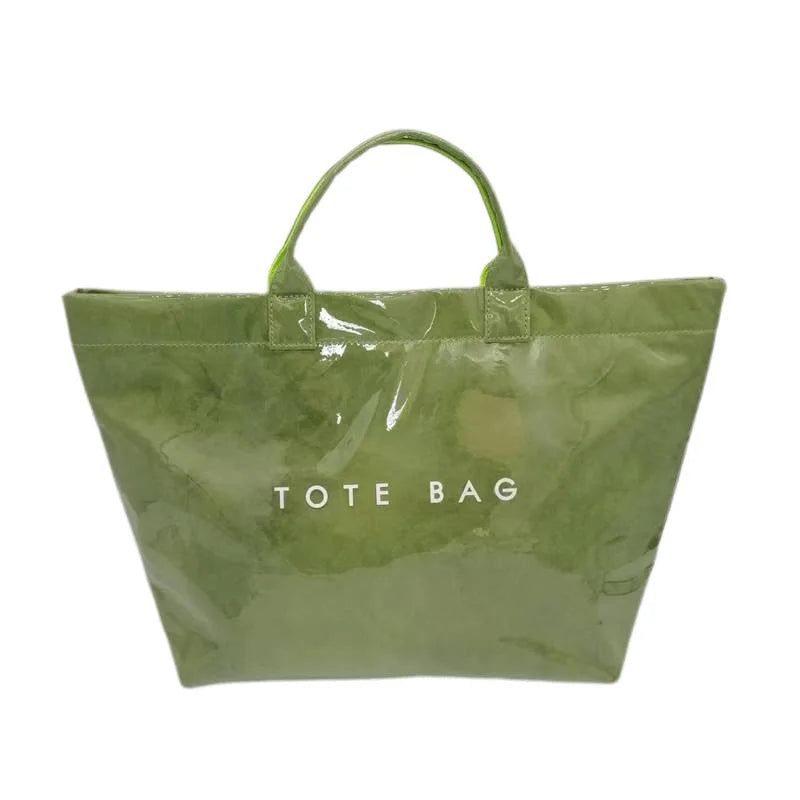 Women's large capacity fashionable shoulder bag, women's stylish shopping bag, women's casual hand-held tote bag