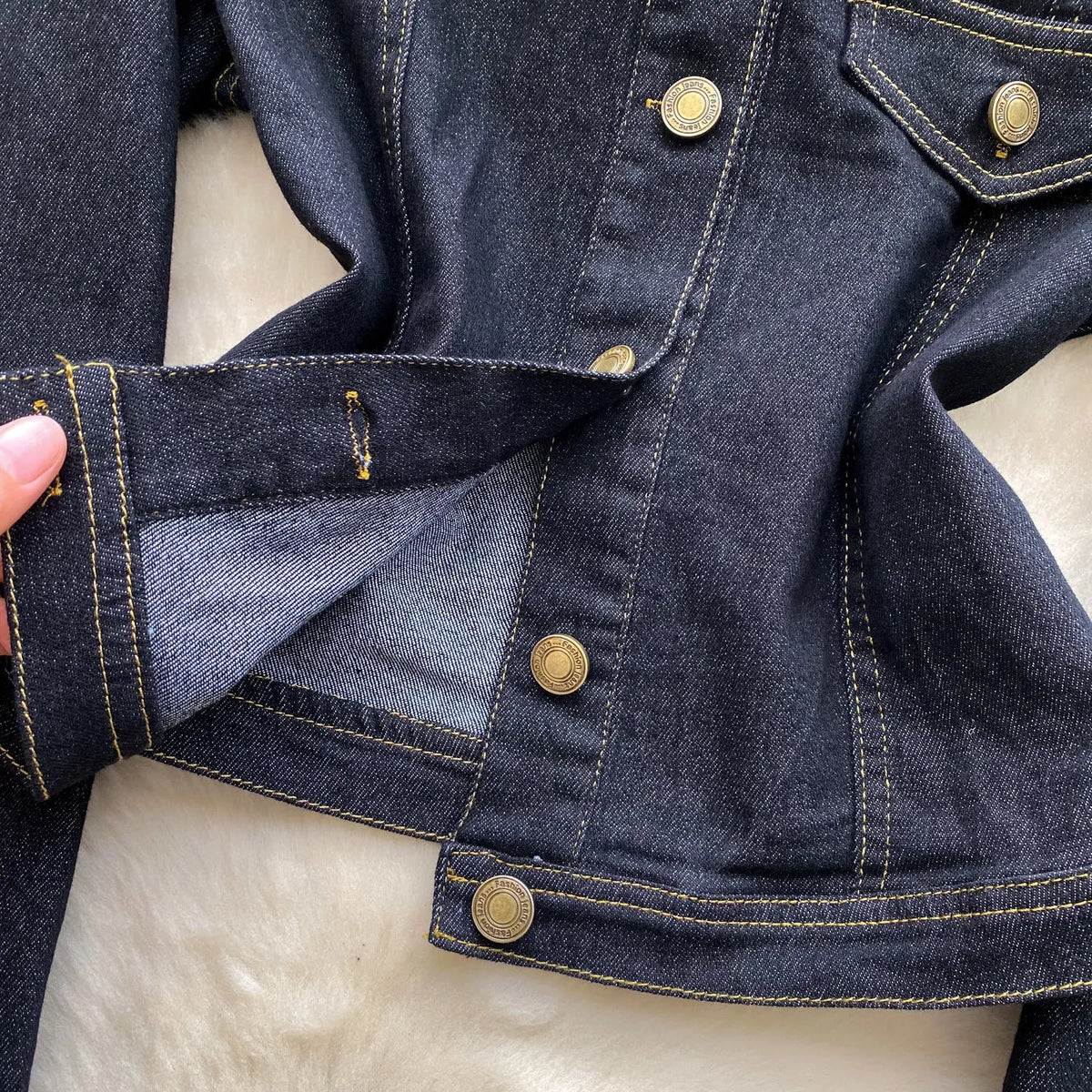 Women's Vintage Style Denim Shirt