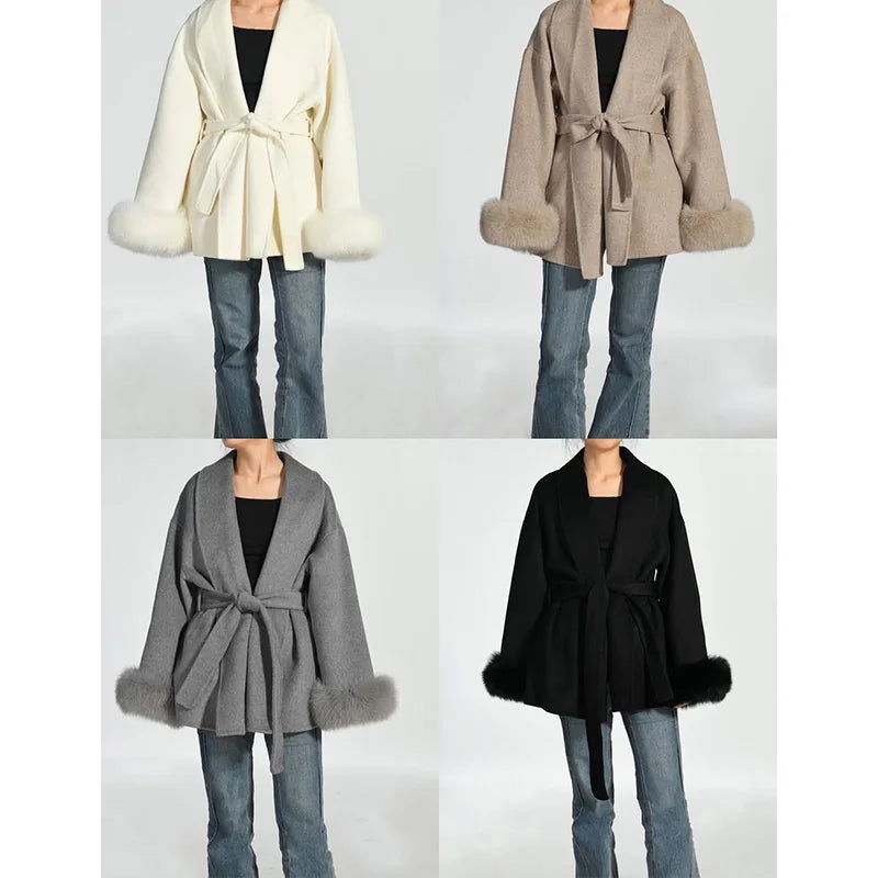 Reversible Wool Coat