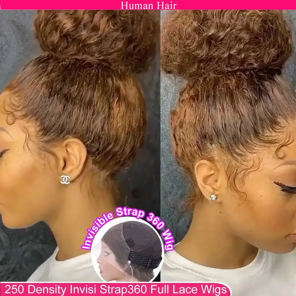 Adjustable Deep Wave Wig