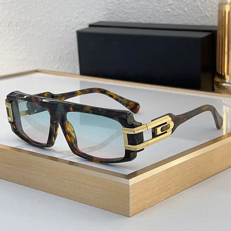 Acetate Square UV400 Sunglasses With Case for Women