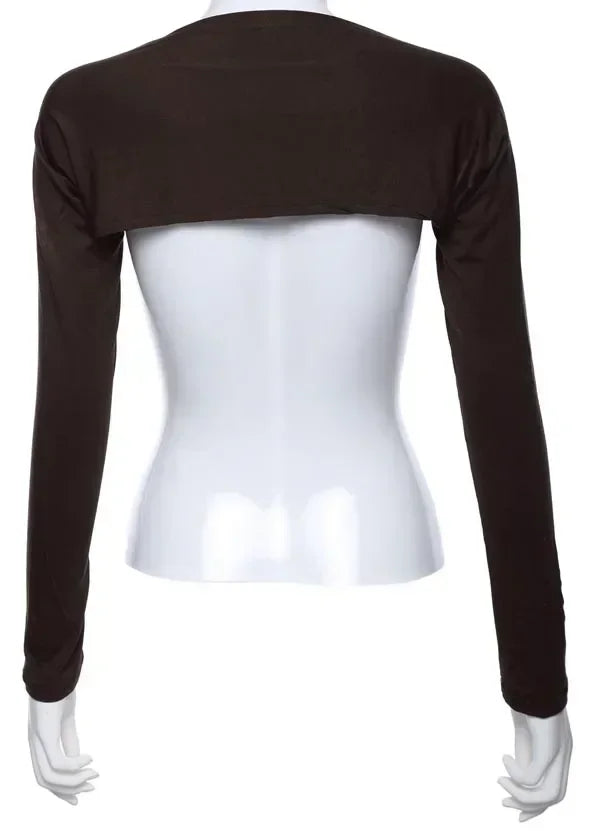 Lightweight Sun Protection Arm Cover Shrug for Women