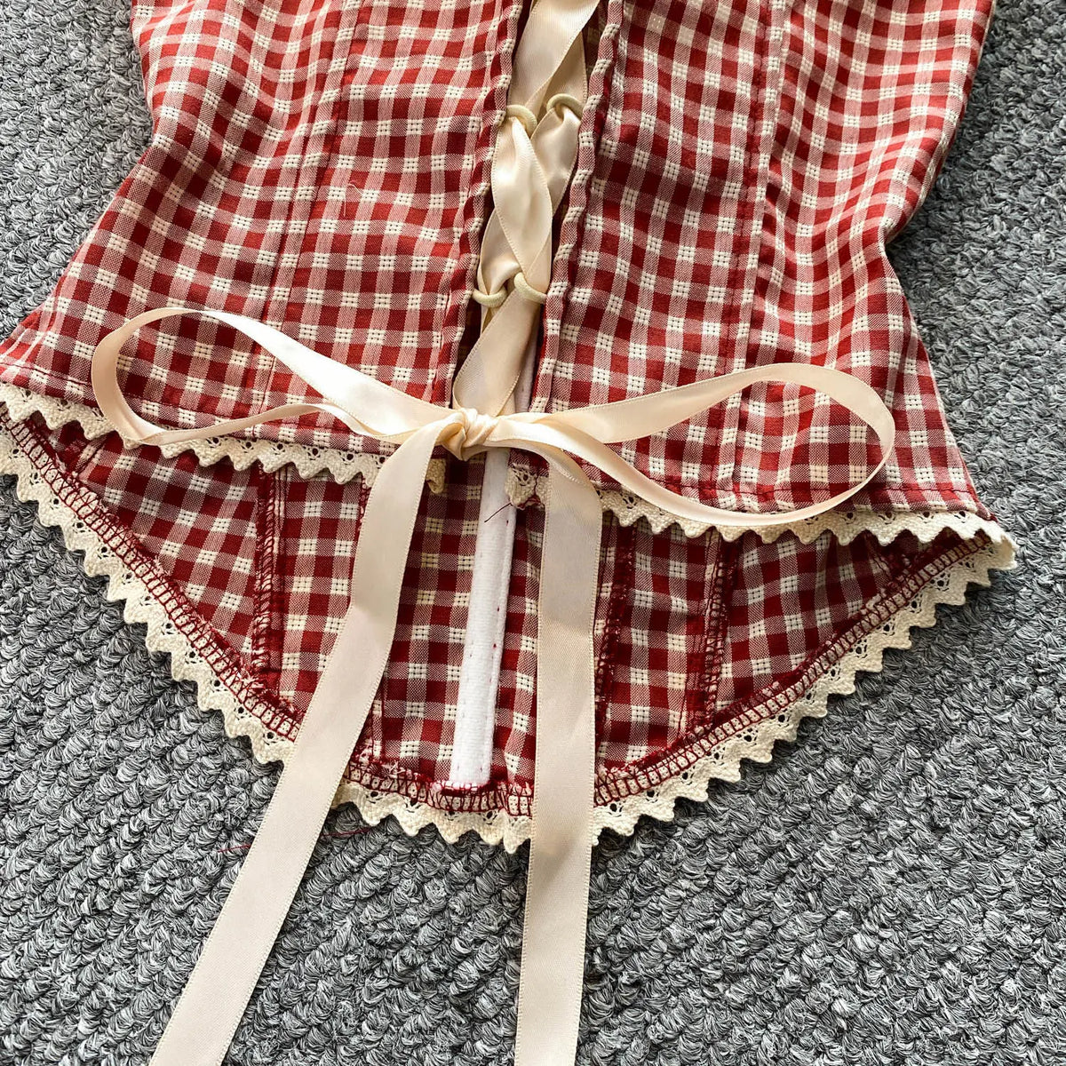 Vintage Floral Lace Spliced Camisole Tank Top for Women